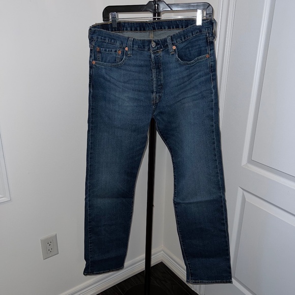 Levi's 501 32x32 Original Stretch Mid Rise Regular Fit Straight Leg - Picture 1 of 11